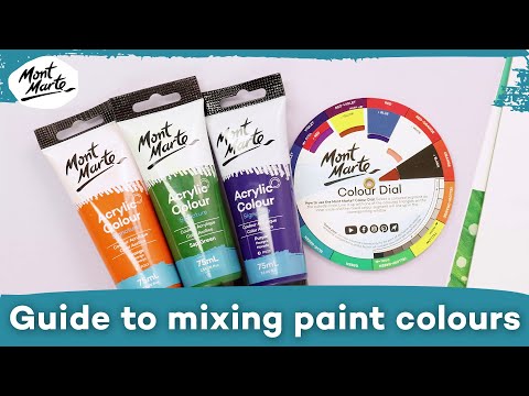 Guide to mixing paint colours