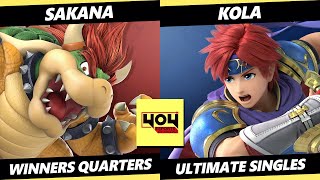 S&C 2 - Sakana (Bowser) Vs. Kola (Roy) Smash Ultimate - SSBU