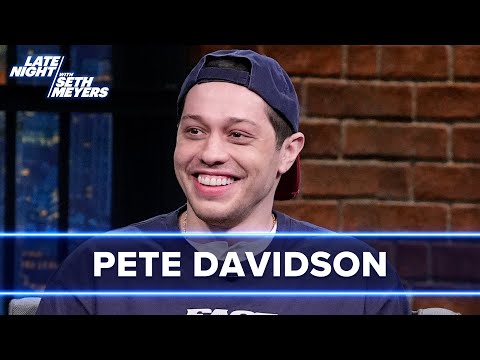 Pete Davidson Returned from Rehab to an Aquarium in His Home, Talks SNL Audition and Dog Man