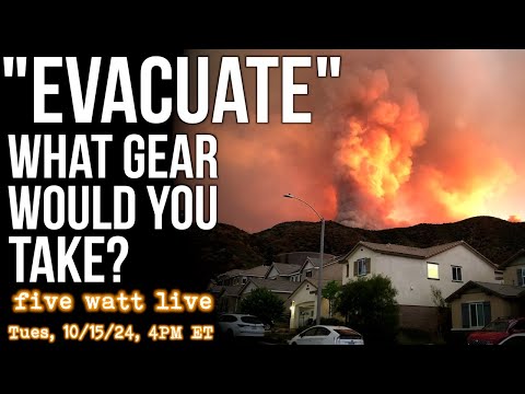 What Gear Would You Grab if Told to "Evacuate"?