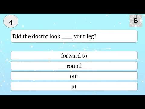 Phrasal Verbs with LOOK - Test your English Grammar