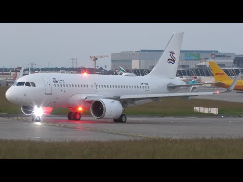 4K | *A319neo* P4-HUA Airbus A319neo ACJ takeoff at Geneva/GVA/LSGG