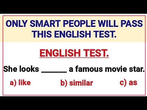 English Grammar Test Practice✍️Can you pass this quiz? Let's see📘📖