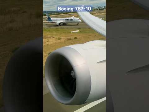 Silent Take off ! Boeing 787-10  / United Airlines - Paris CDG to Chicago ORD