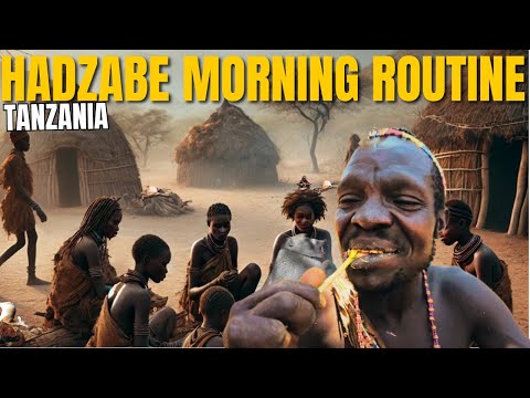 African Traditional Way Of Life With Hadzabe Tribe