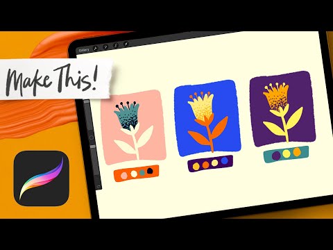 Color Theory in Procreate | Create Custom Color Palettes with Me!