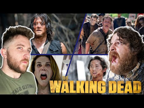 Four Episodes In One! The Walking Dead • Season 6 • Episodes 5, 6, 7, and 8 REACTION