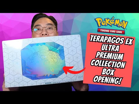 AM I THE FIRST to Open the NEW Pokémon Terapagos Ultra Premium Collection Box???