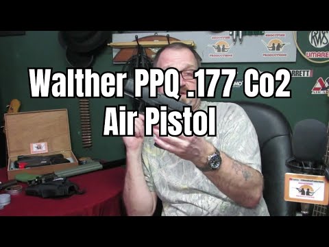 Umarex Walther PPQ Co2 Air Pistol Shoot & Power Test