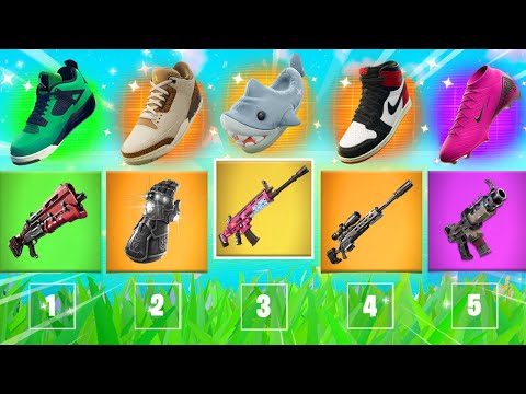 The *RANDOM* KICKS Challenge in Fortnite