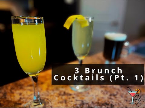 How to Make 3 Brunch Cocktails (Pt.  1)