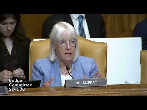 Senator Murray Slams Republicans for Pushing Tax Cuts for Billionaires at Budget Hearing