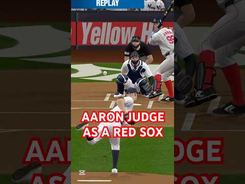 New Mobile #Baseball Game - 2025 #MLB Pro Spirit - Aaron Judge As A Red Sox