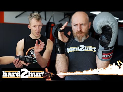 Big Gloves vs. Little Gloves Defense for Kickboxing and MMA