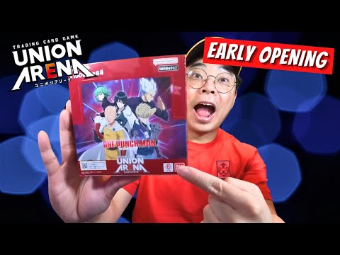 NEW! Union Arena One Punch Man Booster Box Opening! (ワンパンマン)