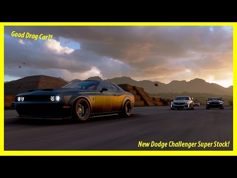 Forza Horizon 5 : Is The Super Stock a Good Drag Car?! ! (NEW '22 Dodge Challenger Super Stock)