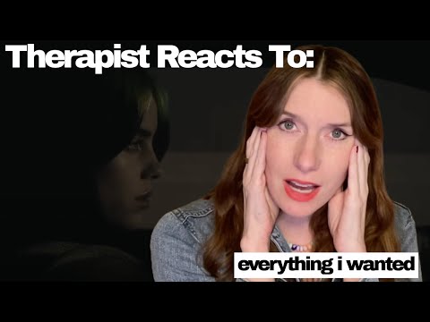 Therapist Reacts To: Everything I Wanted by Billie Eilish *makes me emotional*