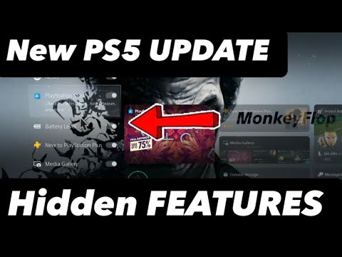 Hidden New FEATURES PS5 System Software UPDATE!