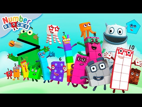 Adventures with the Numberblock Friends! ⛰️ | Learn to count Kids Cartoons | @Numberblocks