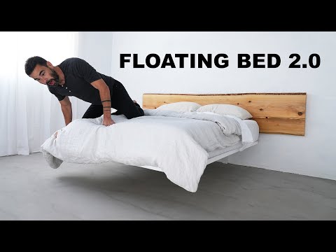 Making a FLOATING BED 2.0