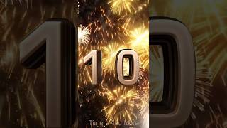 10 Second Countdown Timer: Happy New Year 2025! 🎉🎆