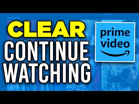 How to Remove From Continue Watching on Prime Video (Clear Continue Watching on TV) - 2025