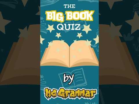 The Big Book Quiz | #Shorts | MC Grammar 🎤