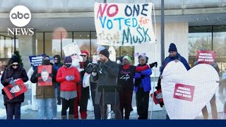 North Carolina town hall erupts in boos as congressman escorted from building, angry constituents