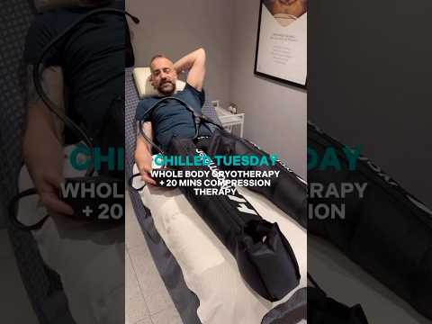 It’s Chill Tuesday £60 1 whole body cryo session & 15 mins normatec compression therapy #londoncryo