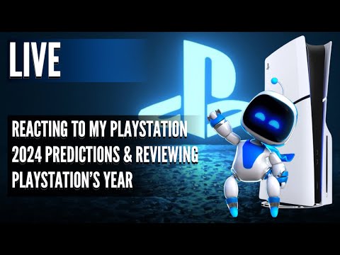 Reacting to My PlayStation 2024 Predictions & Reviewing PlayStation's Year