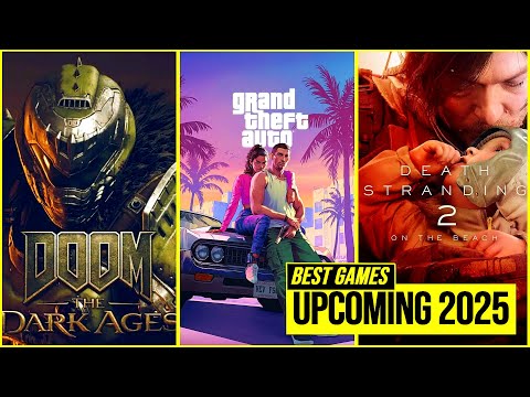 🔥THE MOST ANTICIPATED GAMES OF 2025 (BEST UPCOMING GAMES OF 2025) TOP GAMES OF 2025.