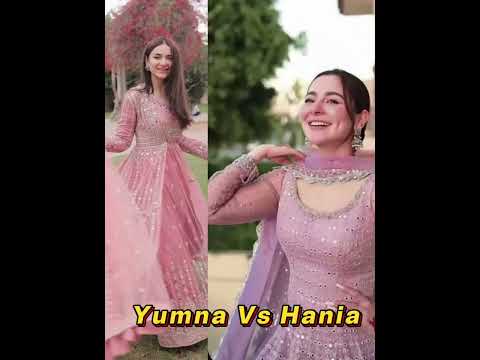 Yumna Zaidi Aur Hania Amir Aap Kis Ko Zyada Khubsurat Samajhte Hain