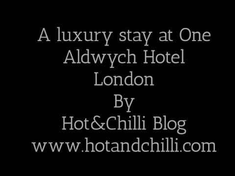 A Luxury Stay at One Aldwych Hotel London