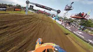 Jimmy Decotis 125cc Wide Open, Deschambault Moto 2, Triple Crown Series, July 30 2023 / 4K