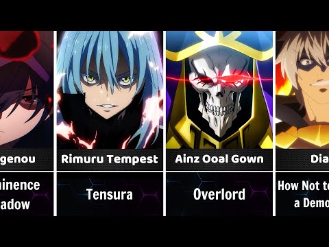 The Strongest Character of Each Isekai Anime