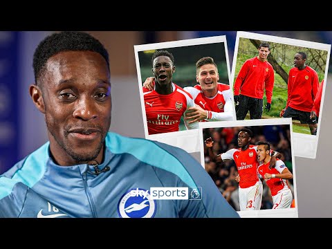 Danny Welbeck picks his favourite strike partner 🎯 | Sticker Book Challenge