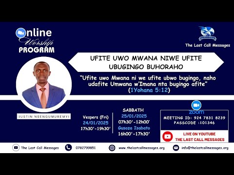 3.UFITE UWO MWANA NIWE UFITE UBUGINGO || Justin NSENGUMUREMYI