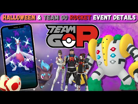 Halloween Part 2 & Team Go Rocket Event Details!