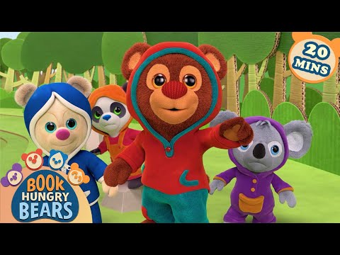 Catch Me If You Can 🫣 | Playful Adventures with Book Hungry Bears | 9 Story Kids