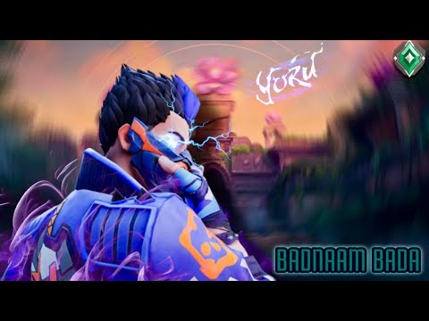 YORU Insane Gameplay ASCENDANT Lobby | BADNAAM BADA #yoru #yoruvalorant #valorant