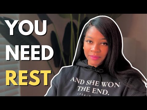 God Wants You To Stop Idolizing Your Strength | YOU NEED REST