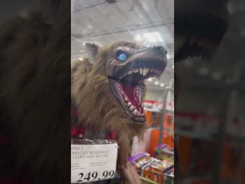 Ready to Halloween…hahaha #scary #entertainment #costco #halloween