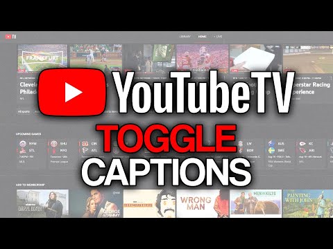 How to Turn Off / On Closed Captions on YouTube TV (2025) - Full Guide