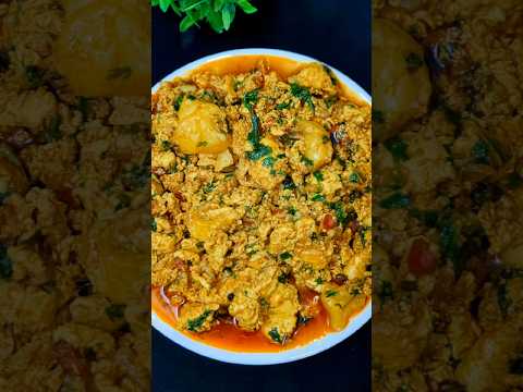 Egg Masala Curry | Anda Aloo Masala Recipe | Egg Potato Gravy #shorts #egg #eggrecipe #recipe