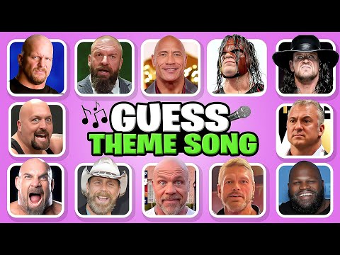 Guess WWE's Attitude Era Theme Songs | The Undertaker, Stone Cold, Kurt Angle, Shawn Michaels