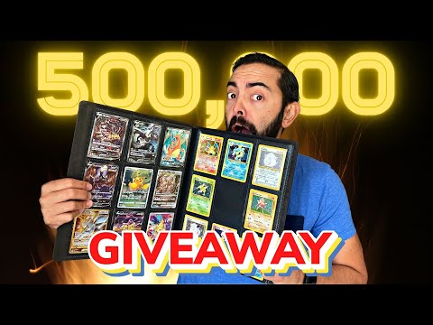 🔴 *LIVE* HUGE 500,000 Subscriber Pokemon Giveaway Celebration!