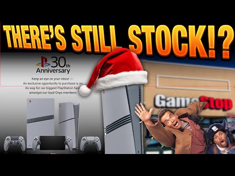 PS5 Pro 30th Anniversary is STILL IN STOCK - But there's a HUGE CATCH - GAMESTOP SCALPING?