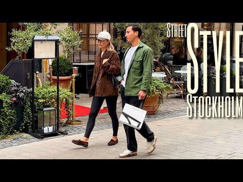 +17°C🍁🍂 | What Are People Wearing in Stockholm | Autumn Street Style | Street Fashion Trends 2024