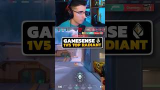 Gamesense de 1 Top Radiant ( 1v5  Clutch ) 🏆 valorant live streamer gameplay highlights daily clips