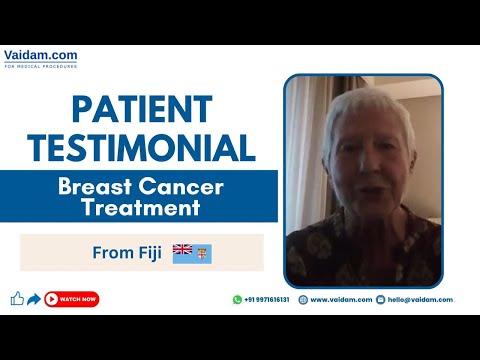 Happy Patient from Fiji I Breast Cancer Treatment in India